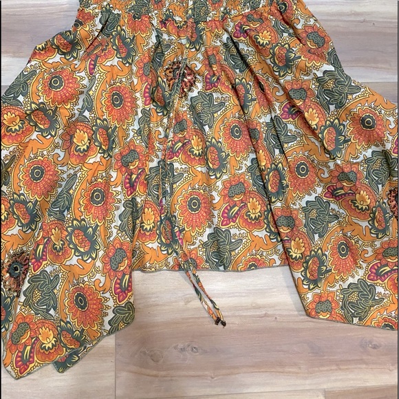 Motherhood Strapless Top w/ Tie Around Neck sz. M - Picture 2 of 8